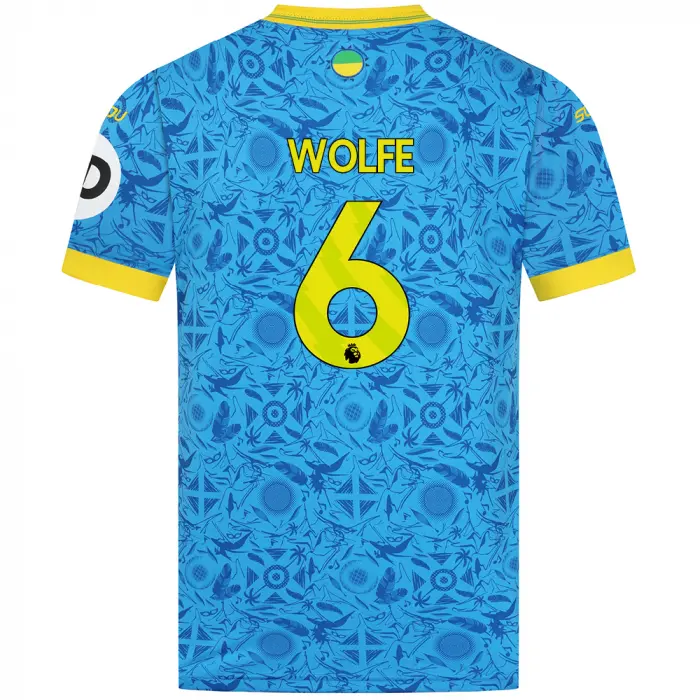 Wolverhampton Wanderers Kits Shop | 2025-26 Wolves Third Shirt – Adult WOLFE 6 Wolves Jerseys and Gear